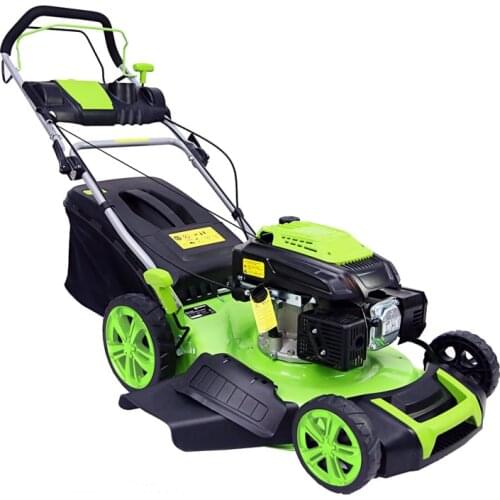 6 in 1 gasoline 46cm Petrol Self-propelled garden Lawn Mower