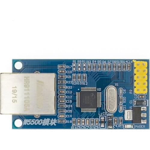 W5500 Ethernet network module hardware TCP / IP 51 / STM32 microcontroller program over W5100