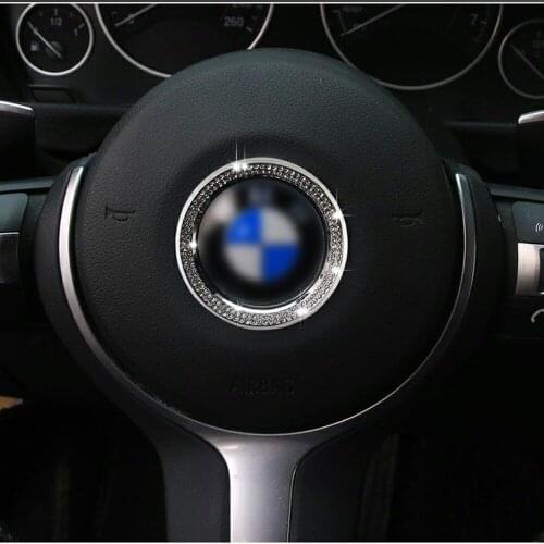 Car Styling Decoration Ring Steering Wheel Circle Sticker For BMW E46 E90 E60 E39 F30 F10 E36 F20 E92 G30 X5 E53 E83 X6