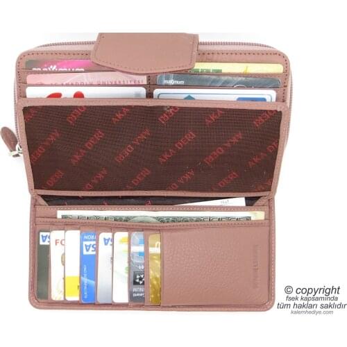 Genuine Leather Wallet | İsme Special Wallet | 20x10 | TM 992-1