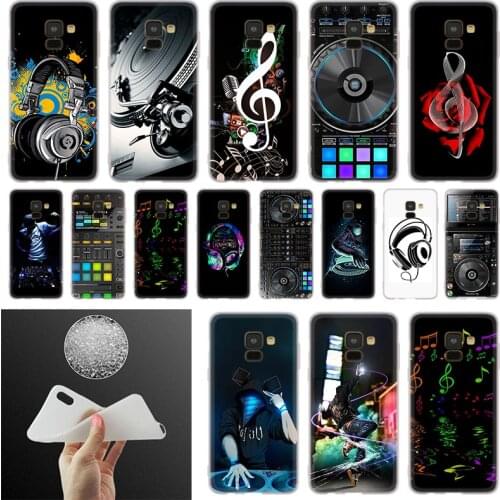 Ddj dj music Phone Case For Samsung Galaxy A10 A20 A30 A40 A50 A60 A70 A6 A8 Plus A7 A9 2018 A3 A5 2017 Soft Cover Coque