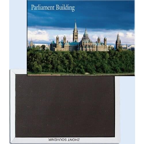 Travel Refrigerator Magnets 78*54mm,Parliament Building, Ontario, Canada Travel Rigid Fridge Magnets 24932