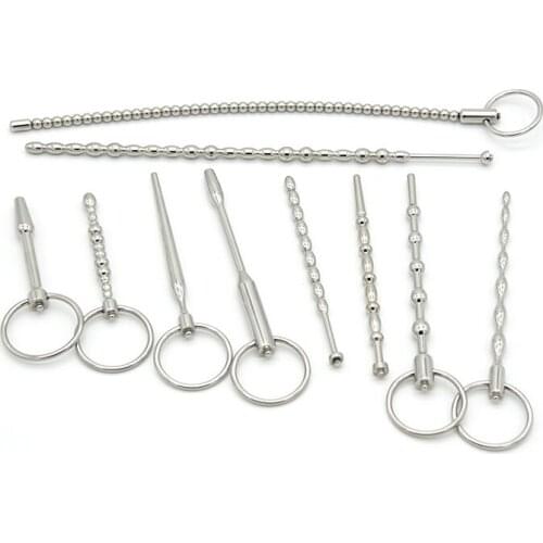 Electric Catheters Sound Penis Plug Electronic Pulse Plunger Urethral Plug Medical Themed Physical Therapy Sex Toys For Men