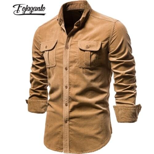 Fojaganto Men's Cotton Shirts