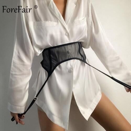 Женские прозрачные майки Forefair China At AliExpress