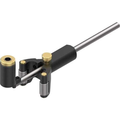 Woodworking Linear Arc Dual-purpose Scriber Ruler Parallel Line Drawing Measuring Gauge DIY Wood Scribe Tools 896B