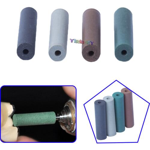 Dental Silicone Rubber Points Polishing Pillar Wheels For Dental Jewelry Rotary 100 Pcs