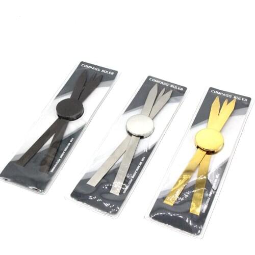 KZBOY New Microblading Golden Ratio Ruler Positioning Tattoo Ruler for Eyebrow Design Balance Ruler Measure Tool