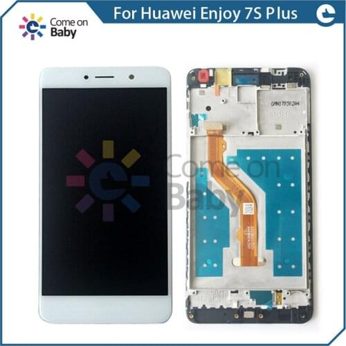 New arrival For Huawei Enjoy 7S plus TRT-AL00A LCD Display + Touch Screen Digitizer Assembly with frame (no For Huawei Enjoy 7S)