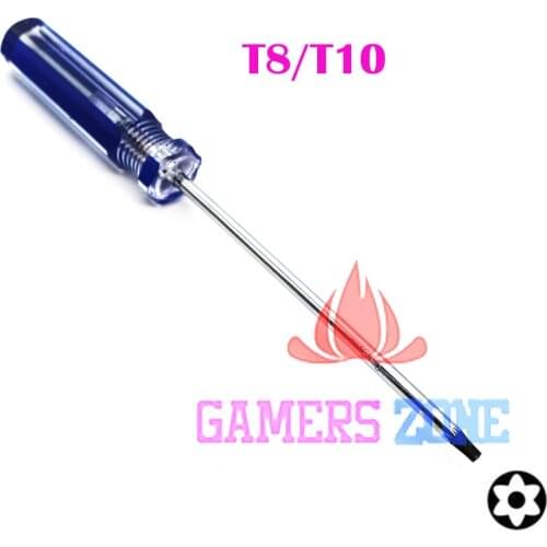 10PCS T8 Torx Tamper Proof Security Screwdriver Tool for XBOX360 XBOX ONE Controller & PS3 Slim
