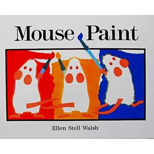 Mouse Paint By Ellen Stoll Educational English Picture Book Learning Card Story Book For Baby Kids Children Gifts