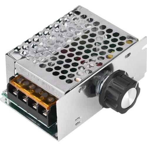4000W AC 220V Voltage Regulator Dimmer Electric Motor Speed Controller Temperature
