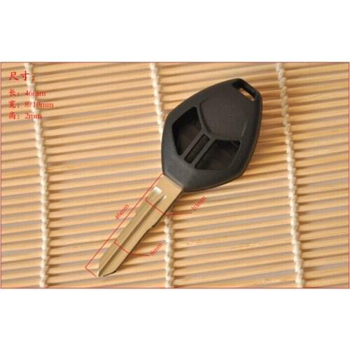 2 Buttons Replacement Remote Key Shell Case For Mitsubishi Eclipse Fob key Cover 5PCS/lot