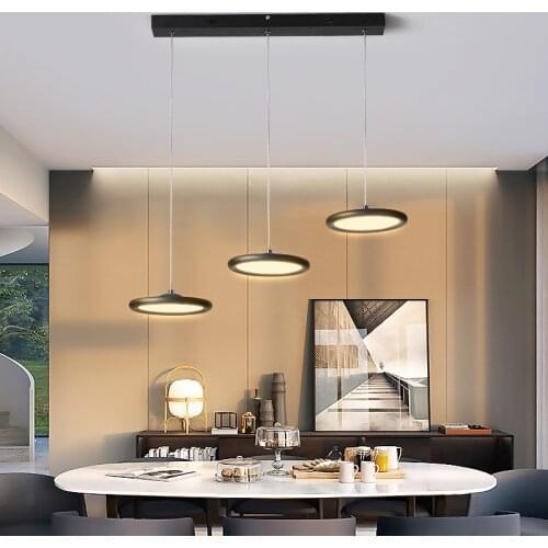 New Modern Minimalist LED Pendant Light For Living Dining Room Bedroom Foyer Kitchen Table Hall Corridor Indoor Warm Home Lamps