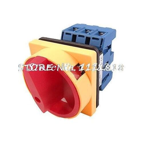 AC 380V DC 220V 63A On Off 2 Position Universal Combination Switch GLD11 Series