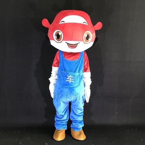 Car Mascot Costume for Adult To Wear Fancy Dress Clothing Halloween Party Suit Birthday Party
