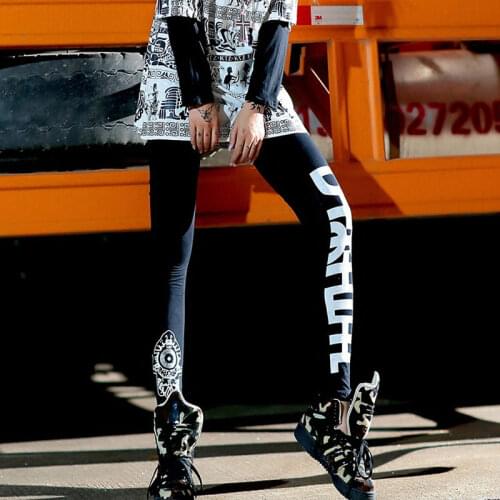 Легинсы с принтом BringBring China At AliExpress