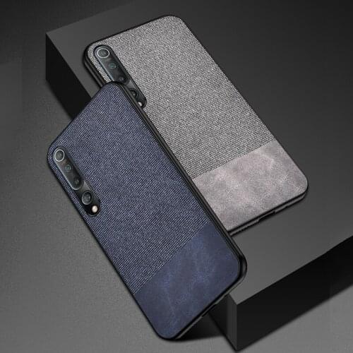 Leather cloth Case for Xiaomi Mi 10 8 9 9T Pro Mi 8 8X 9 SE 10 A2 A3 Lite back Cover For Xiaomi Mi Note 10 Pro Lite Phone cases