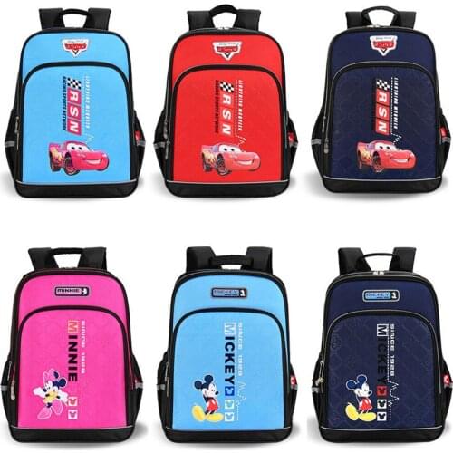 Disney Cartoons mochilas escolares infantis kids bag Childrens school bags childrens backpacks school bag for boys children