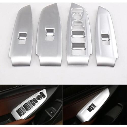 Car Interior Door Armrest Window Lift Switch Button Cover Trim Styling For Honda Accord 10th 2018 LHD Accessories ABS