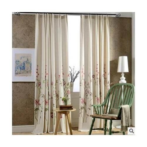 FYFUYOUFY Cotton Curtains For Windows