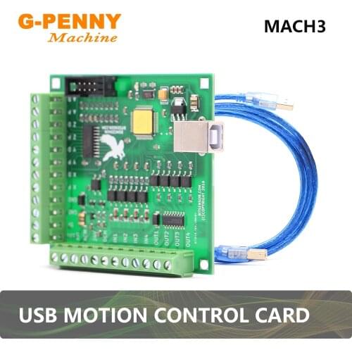 NEW ! 4 Axis USB Motion Controller Interface Board MACH 3 system PWM control 100KHz , support Win XP, Win 7, Win 8