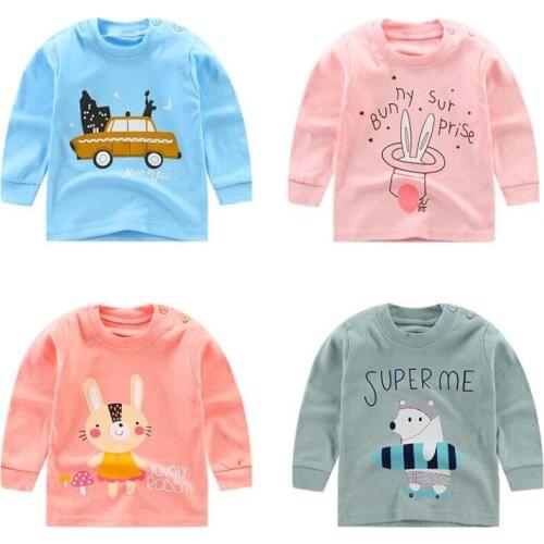 New born baby clothes kids spring cotton warm jacket cartoon car cute long sleeve patchwork t shirt infant outwear toldder shirt