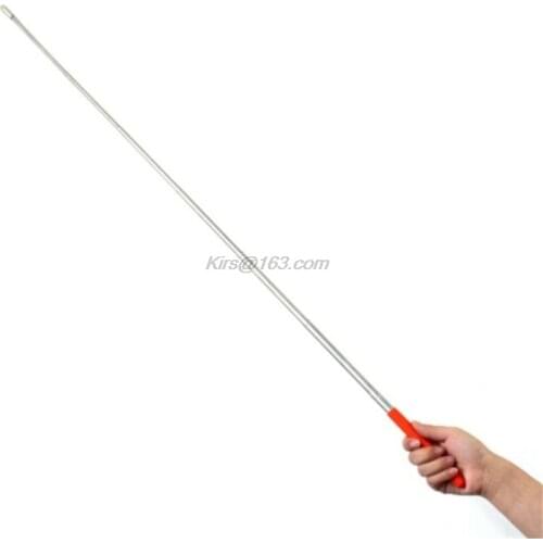 Professional Touch Whiteboard Pen High Quality Felt Head 1 Meter Stainless Steel Telescopic Teacher Pointer Random color