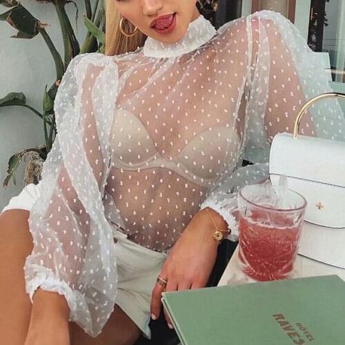 Прозрачные блузки QATURALAN China At AliExpress