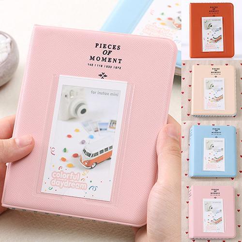 64 Pockets Mini Family Photo Album Gallery for Polaroid Instant Camera Photos 2020