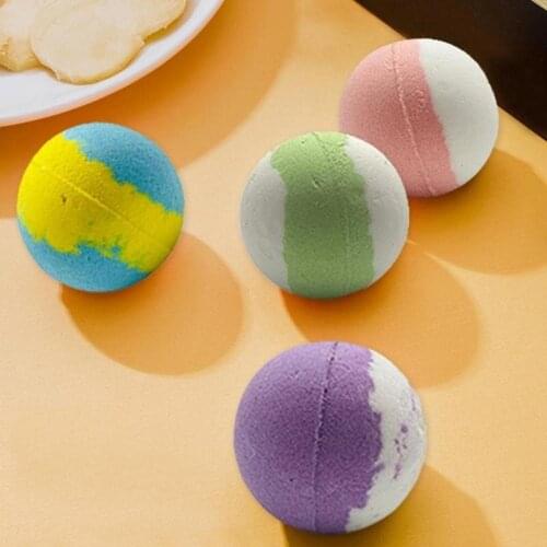 Bath Salt Ball Bubble Shower Bombs Ball Body Cleaner Stress Relief Aromatic Moisturizing Exfoliating Skin Care Shower Ball
