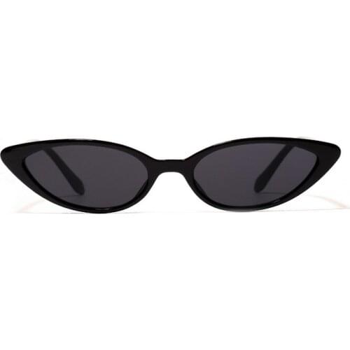 Women Small frame Retro Cat Eye Sunglasses Fashion Men Women Vintage Cat ears Black Tiny Female Luxury mirror Sun Glasses