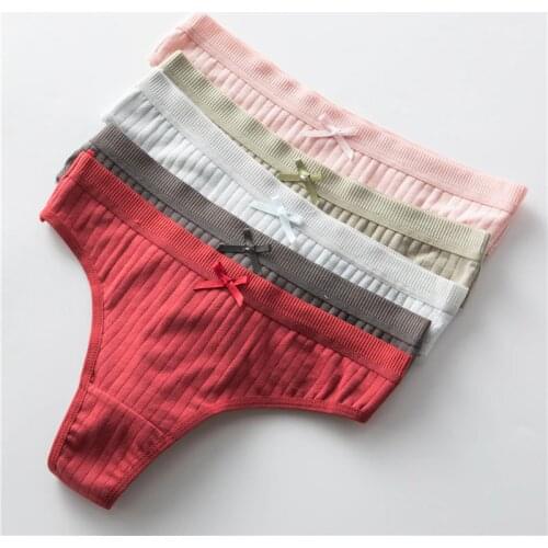 Women Panties Secret G-String Underwear Fashion Thong Sexy Cotton Panties Ladies G-string Soft Lingerie Low Rise Panty M-XL NEW