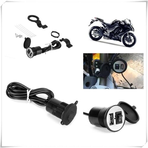 Home travel essential outdoor universal charger socket 12V waterproof motorcycle power adapter accessories for