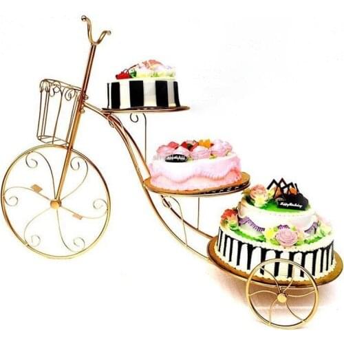 Bicycle cake stand wedding birthday multi-layer dessert stand cake decorating tools creative baking accessories cake tools