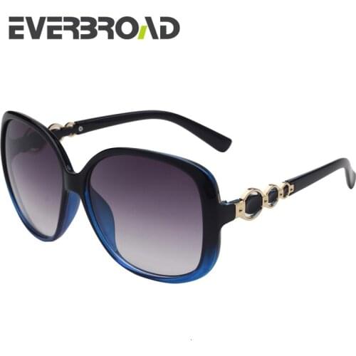 New Design Sun Glasses French Elegant Gradient Eyeglasses Frame Sunglasses Women Decoration In Personality EV2736