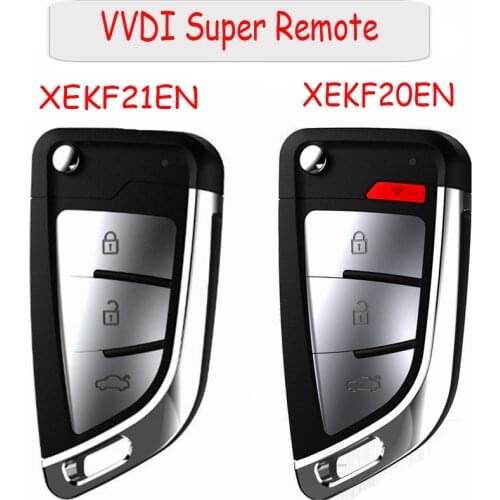 1/2/5pcs/lot Xhorse Universal VVDI Super Remote with XT27 Chip For VVDI MINI Key Tool MAX VVDI2 Programmer XEKF21EN XEKF20EN