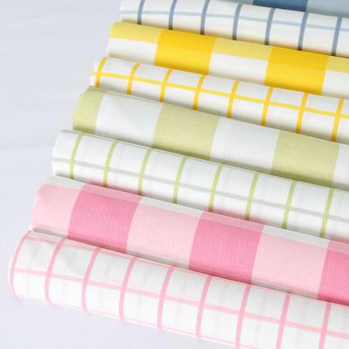 100*150cm Printed Cotton Tablecloth Canvas Fabric Thick Diy Pillowcase Sheets Sofa Curtain Patchwork Fabric Home Textile Meter