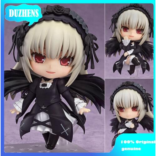 100% Original:Rozen Maiden Sui gin tou Q version figma PVC Action Figure Anime Figure Model Toys Figure Collection Doll Gift