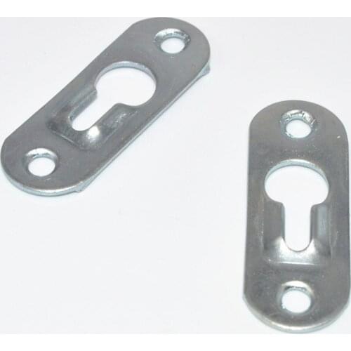 20 Pcs/Set Keyhole Hangers Iron Hanging Plate Hardware for Mirror Oil Painting Picture Frames SNO88