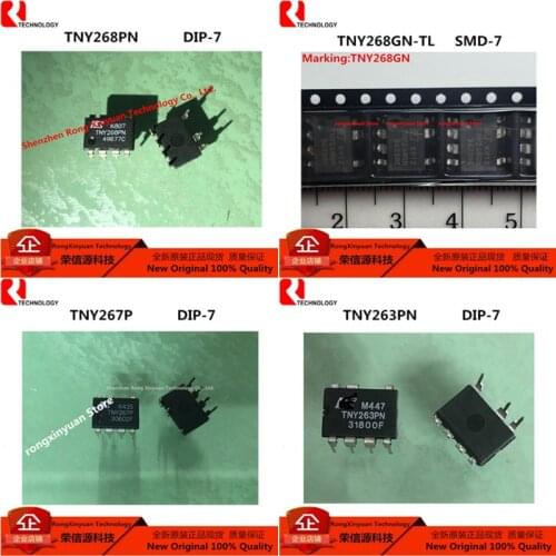10pcs/lot TNY268PN TNY268P TNY268 TNY268GN TNY268GN-TL TNY267P TNY267PN TNY267 TNY263PN TNY263P TNY263 Original New 100% quality