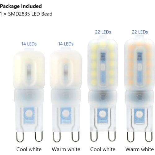 G9 LED Lamp SMD2835 Spotlight Chandelier High Quality Lighting 3W 5W Mini LED Bulb AC 220V DC 12V Replace Halogen Lamps SMD 2835