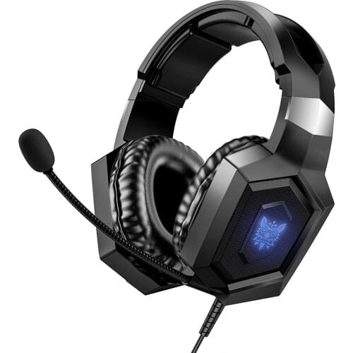 Gaming Headset, ONIKUMA Stereo Gaming Headset PC, Computer, Laptop with 7.1 Surround Sound, Noise Cancelling Mic RGB LED