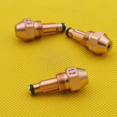 9/16" Brass burner siphon cone nozzle,furnace oil burner nozzle,waste oil burner injection,air atoming spray jet