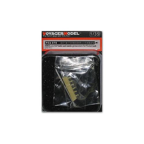 KNL HOBBY Voyager Model PEA078 World War II Soviet Union chariot with spare fuel tank and smoke tank upgrade kit