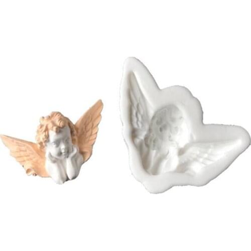 New Angels Silica Gel Mould Turn Sugar Cake Mould A058
