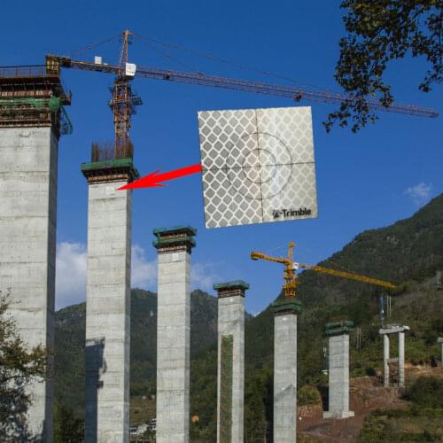 NEW 100PCS Reflector Sheet 30 x 30 mm Reflective tape target total station