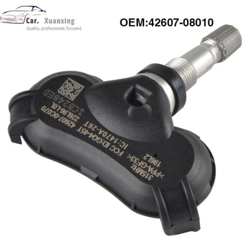 OEM 4260708010 Tire Pressure Sensor Monitoring System TPMS 315Mhz For Toyota Sequoia Tundra 2009-2015 42607-08010 42607-0C070