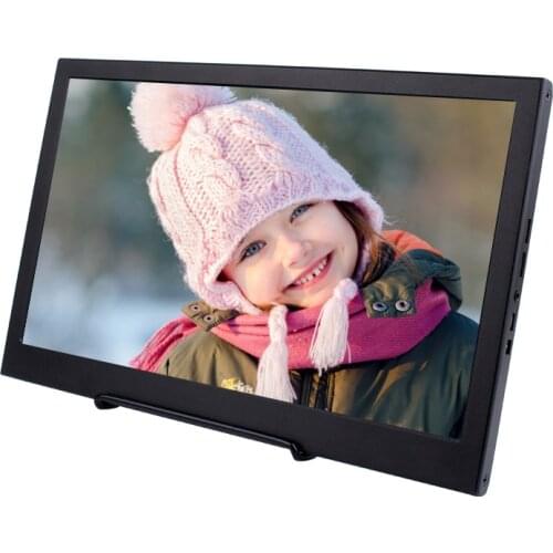 13.3" Portable Computer Monitor PC 1920x1080 PS4 Xbox360 1080P IPS LCD LED Display Monitor For Raspberry Pi 3