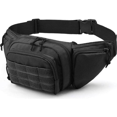 Waist Bag Oxford Cloth Waist Pack Multi-pocket For Camping Hiking Pouch Belt Bags